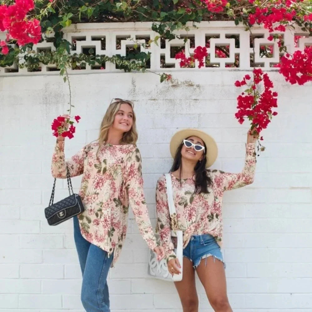 NWT Show Me Your Mumu Bonfire Hydrangea Sweater S - Picture 7 of 9
